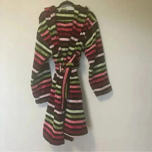 Sonia  Ryliel Maison Striped Bathrobe with Hood